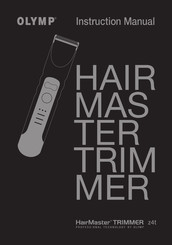 Olymp HairMaster TRIMMER z4t Manuel D'instructions