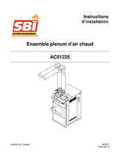 SBI AC01225 Instructions D'installation