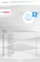 Bosch Compaxx'x BZGL2A310 Mode D'emploi