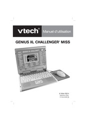 VTech GENIUS XL CHALLENGER MISS Manuel D'utilisation