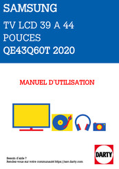 Samsung QE43Q60T Manuel D'utilisation