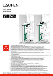 Laufen INEOLINK WC 98 H927104 Instructions D'installation