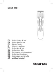 Taurus NIXUS ONE Mode D'emploi