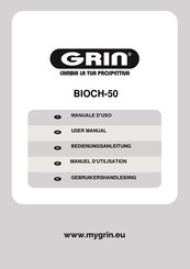 Grin BIOCH-50 Manuel D'utilisation