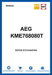 AEG BFB8002QM Notice D'utilisation