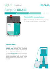 VIGILEC SimpleX DRAIN Guide D'utilisation