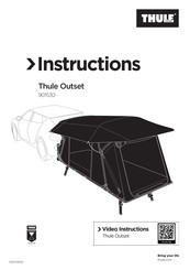 Thule Outset 901530 Instructions