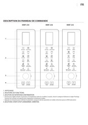 Whirlpool MWF 259 Manuel D'installation