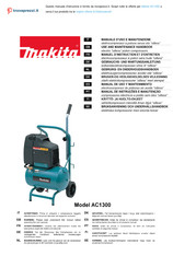 Makita AC1300 Manuel D'instructions Et D'entretien