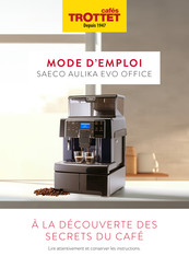 Saeco AULIKA EVO OFFICE Mode D'emploi