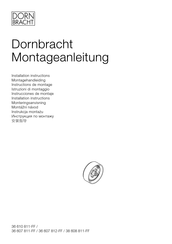 Dornbracht 607 812-FF Instructions De Montage