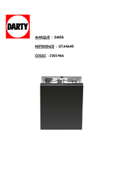 Smeg STA4645 Notice D'utilisation