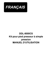 JUKI DDL-8000CS Manuel D'utilisation