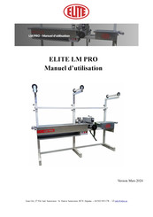 Elite LM PRO Manuel D'utilisation