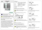 Regin TTC25 Manuel D'instructions