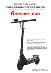 Minimotors FUTECHER GUN Manuel D'utilisation