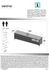 Forte CNF2T121 Notice De Montage