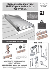 Velux ARTENS Mode D'emploi