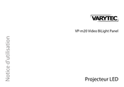 thomann VARYTEC VP-m20 Video BiLight Panel Notice D'utilisation