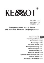 Kemot URZ3406-LFP4 Mode D'emploi