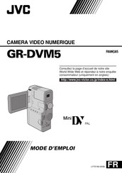 JVC GR-DVM5 Mode D'emploi