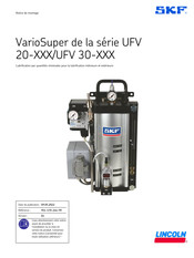 SKF VarioSuper UFV 30 Série Notice De Montage