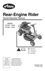 Ariens 927067 - 10528 Mode D'emploi