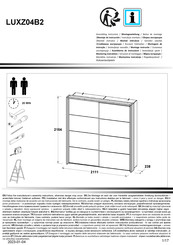 Forte LUXZ04B2 Notice De Montage