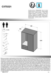 Forte CXTS321 Notice De Montage