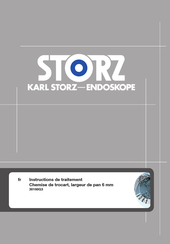 Storz 30160G3 Instructions D'utilisation