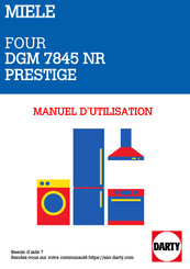 Miele DGM 7845 NR Mode D'emploi Et Instructions De Montage