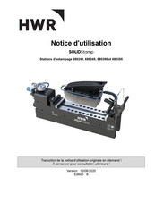 HWR SOLIDStamp 680350 Notice D'utilisation