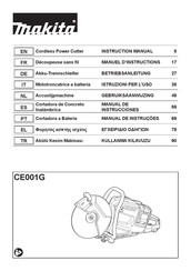 Makita CE001GZ Manuel D'instructions