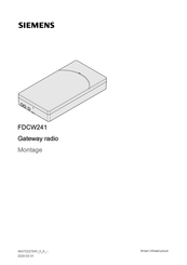 Siemens FDCW241 Notice De Montage