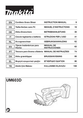 Makita UM603D Manuel D'instructions