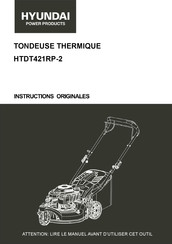 Hyundai power products HTDT421RP-2 Instructions Originales