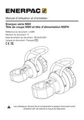 Enerpac NSPH4 Manuel D'utilisation Et D'entretien