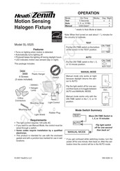 Heath Zenith SL-5525-WH Mode D'emploi