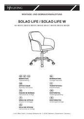 hjh OFFICE SOLAO LIFE W 661019 Instructions De Montage