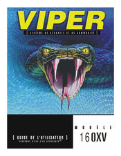 Viper 160XV Guide De L'utilisateur