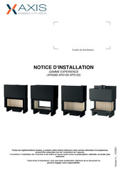 Axis XP0080SF Notice D'installation