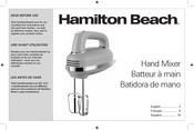 Hamilton Beach 62601 Mode D'emploi