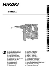 HIKOKI DH18DPA W2Z Mode D'emploi