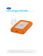 LaCie Rugged SECURE Manuel D'utilisation