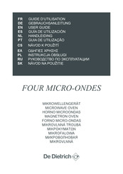 De Dietrich DMG7129 Guide D'utilisation