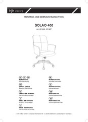 hjh OFFICE SOLAO 400 621986 Instructions De Montage