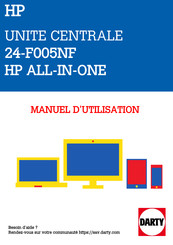 HP All-in-One 24-F005NF Manuel De L'utilisateur