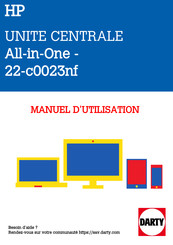 HP All-in-One 22-c0023nf Manuel De L'utilisateur