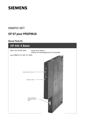 Siemens 6GK7 443-5FX02-0XE0 Manuel