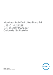 Dell UltraSharp 24 U2421E Guide De L'utilisateur